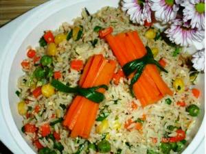 Carrot Sticks Garnish